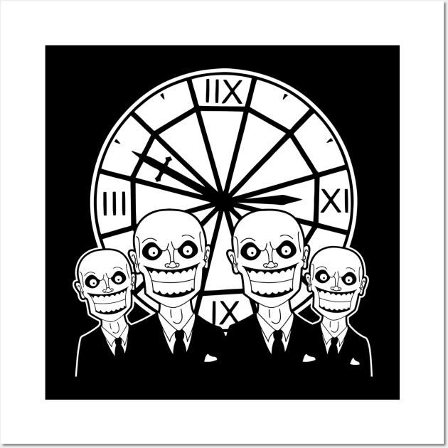 Buffy - The Gentlemen Clock Tower Wall Art by bovaart